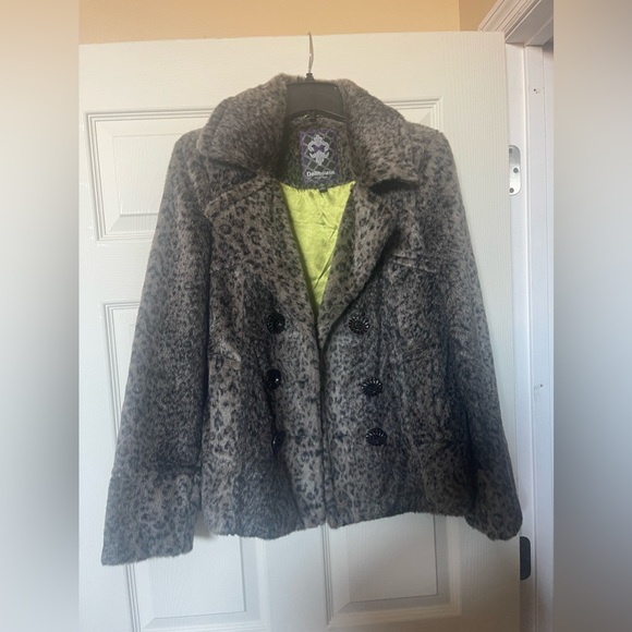Dollhouse Jackets & Blazers - 2010 Dollhouse leopard Pea coat